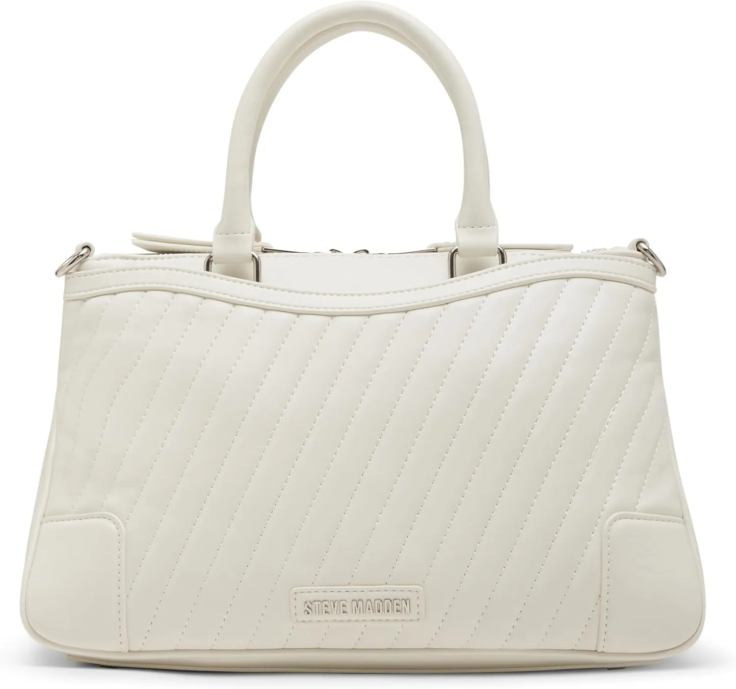 Steve Madden Veera Diagonal Quilted Satchel