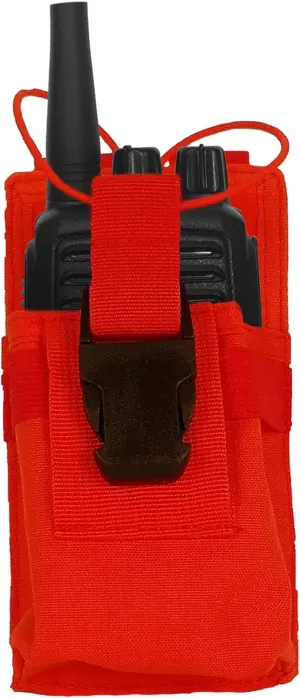 StrapPack Clip-On Pouch for Radio & GPS, Backpack Attachment for Hunters, First Responders, Public Safety, Hikers and Travelers