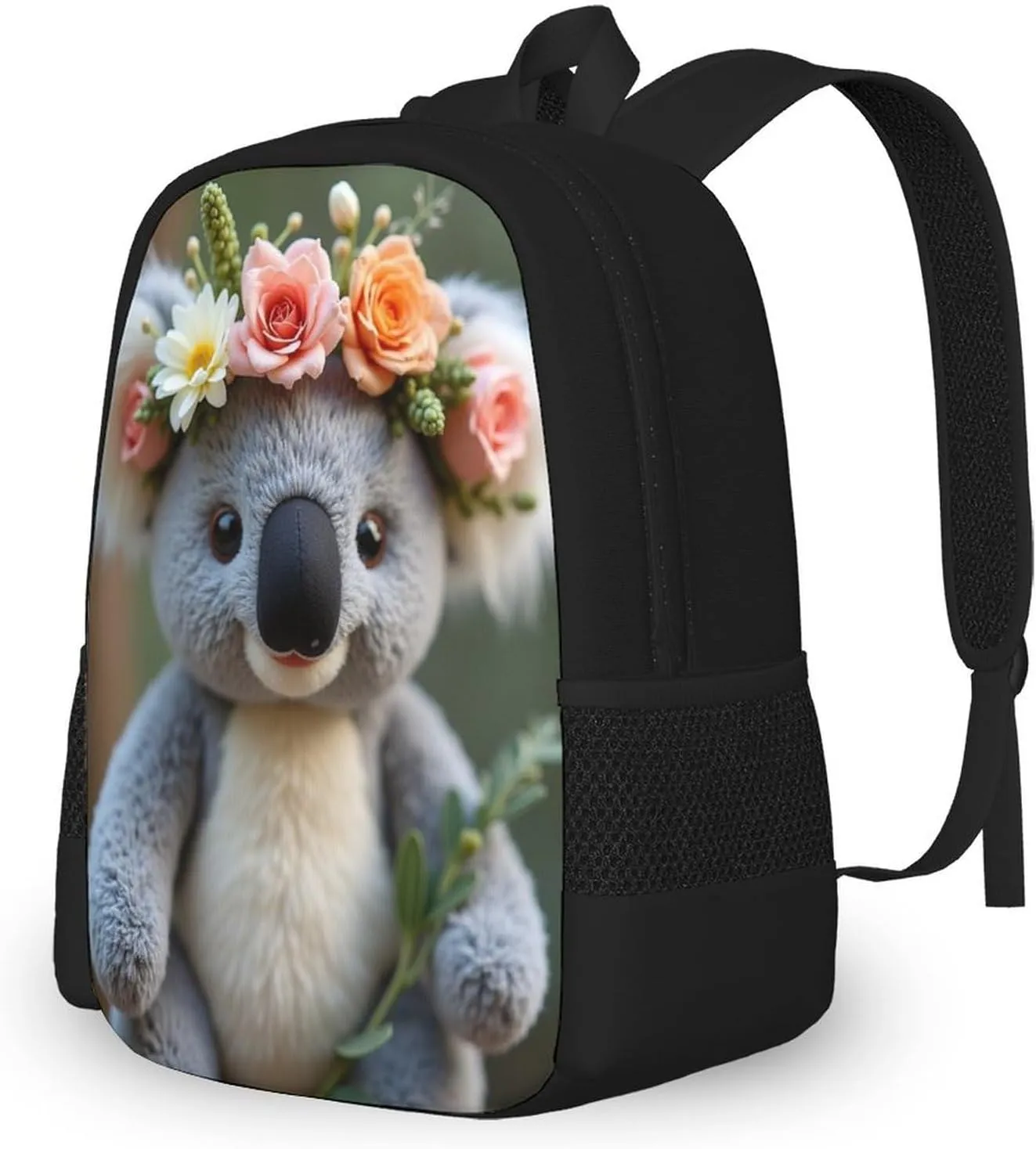 SWEET TANG Funny and Lightweight Backpack Compatible with Love Cute Koala Bear for Men Women Laptop, Anti-Theft Travel Laptop Backpack Daypack for Hiking Picnic Camping