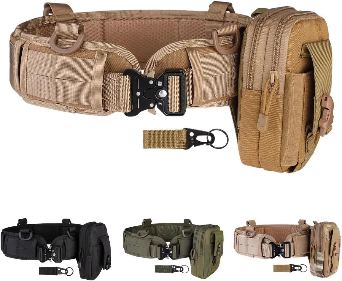 Tactical Battle Belt Set, Molle, Shooting, War Belt