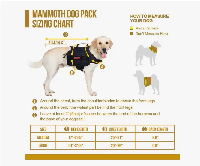 THE K9 EMERGENCY SADDLE BAG - LARGE (OneTigres)