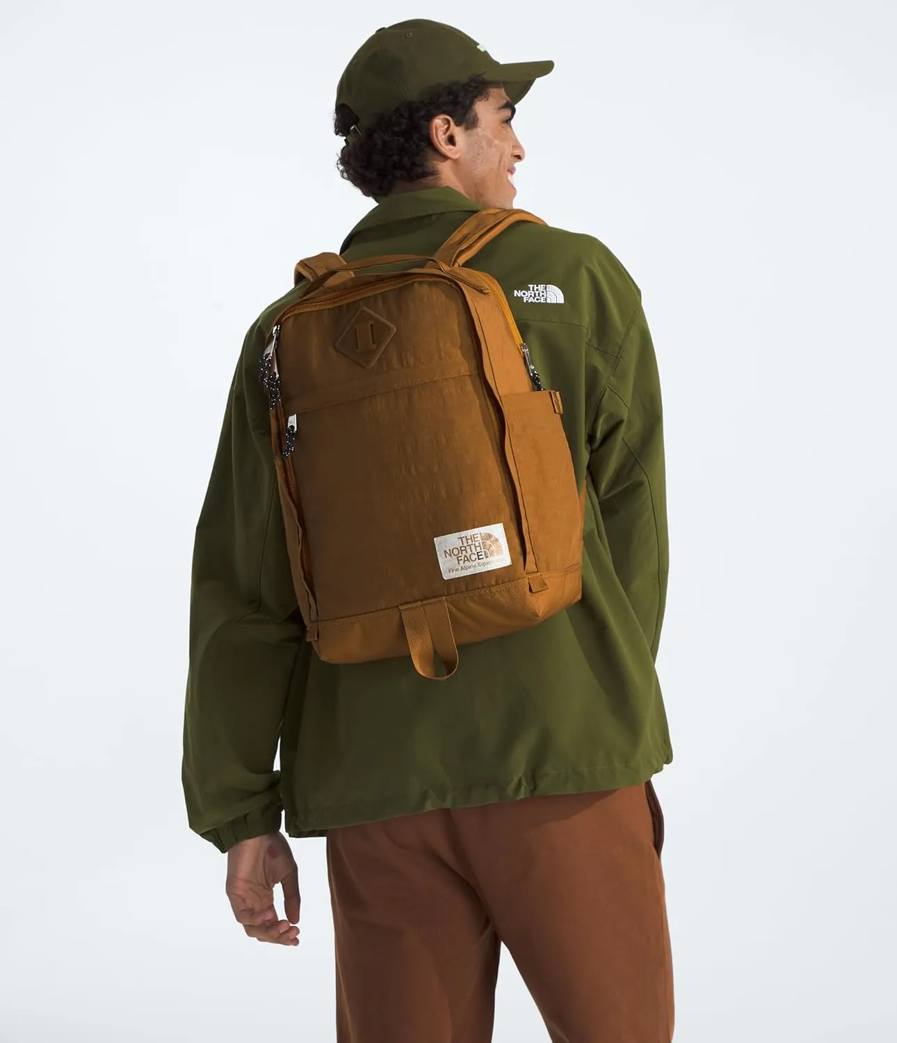 THE NORTH FACE Berkeley Daypack, Timber Tan/TNF Black, One Size