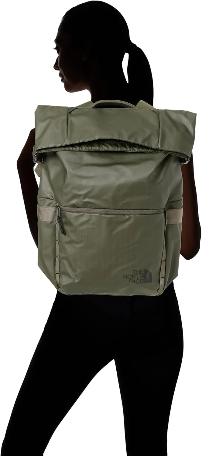 The North Face, Unisex, Base Camp Voyager Roll Top, New Taupe Green/TNF Black-NPF, One Size