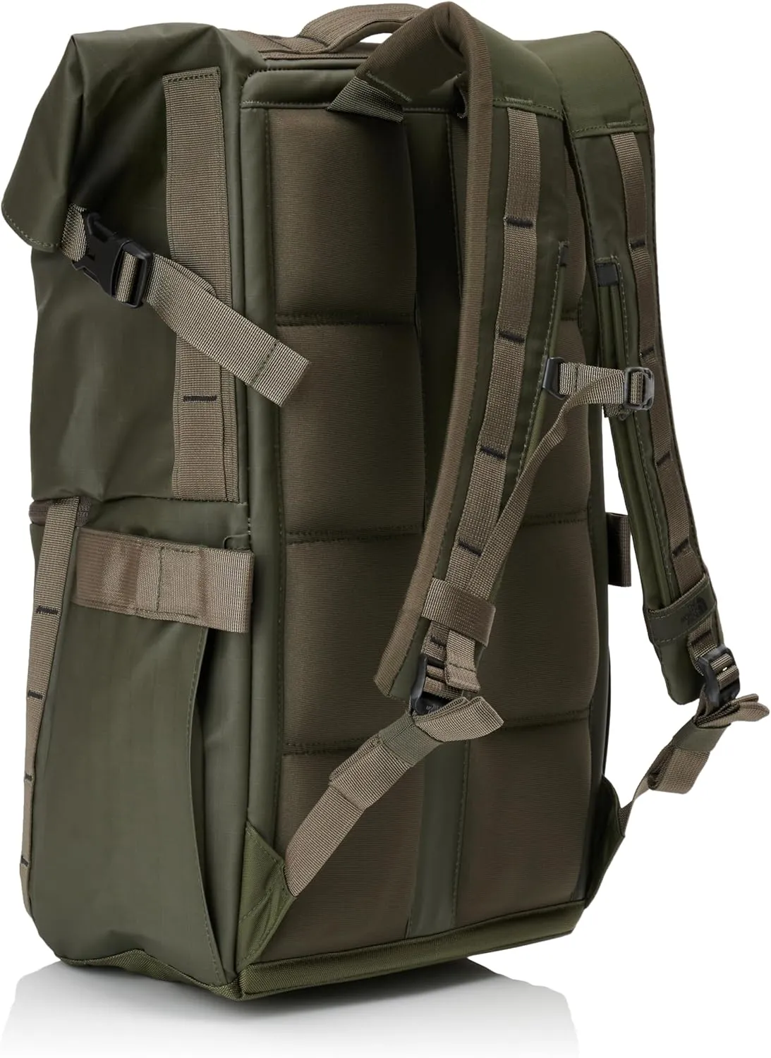 The North Face, Unisex, Base Camp Voyager Roll Top, New Taupe Green/TNF Black-NPF, One Size