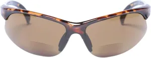 'The Wind Breaker' Lightweight Sport Wrap Polarized Bifocal Sunglasses for Men and Women