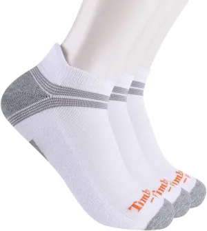 Timberland PRO Men's 3-Pack Power Train Low Cut Ankle Socks