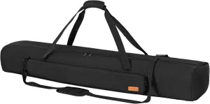 TORIBIO Tripod Carrying Case, 50.2" Single Compartment Bag with Adjustable Shoulder Strap and Handle, for Speaker Stands, Light/Lighting Stand, Mic/Microphone Poles