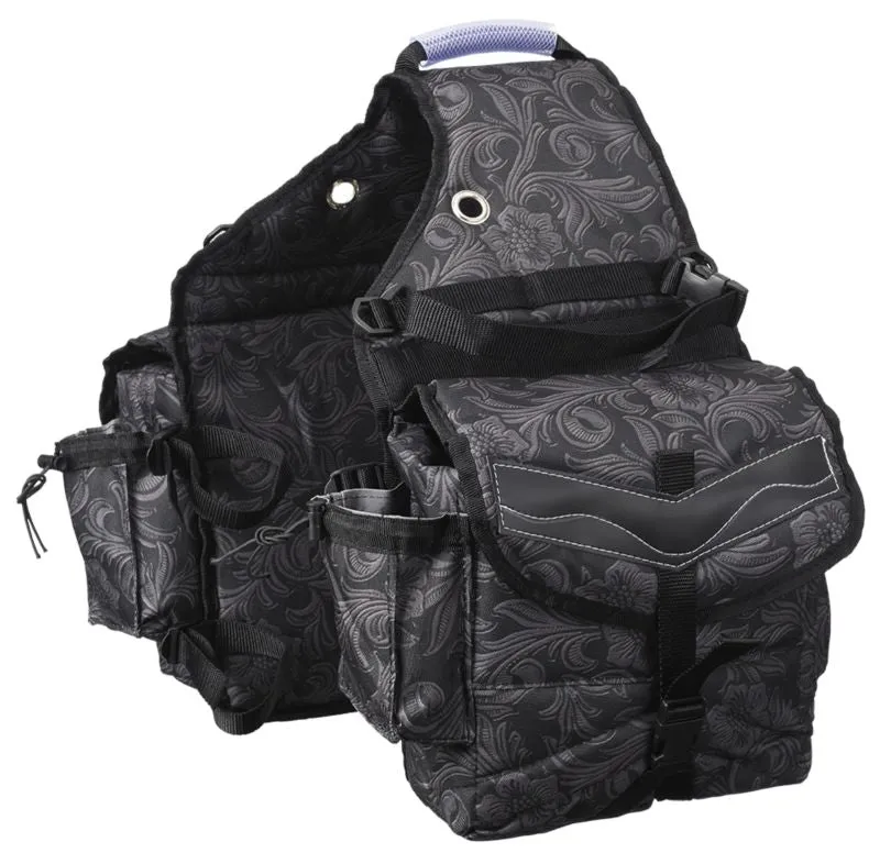 Tough1 Printed Insulated Nylon Saddle Bag