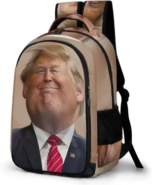 Travel Backpack for Women Men Presidential Expression Laptop Backpack Large Bookbag Computer Bag for Hiking