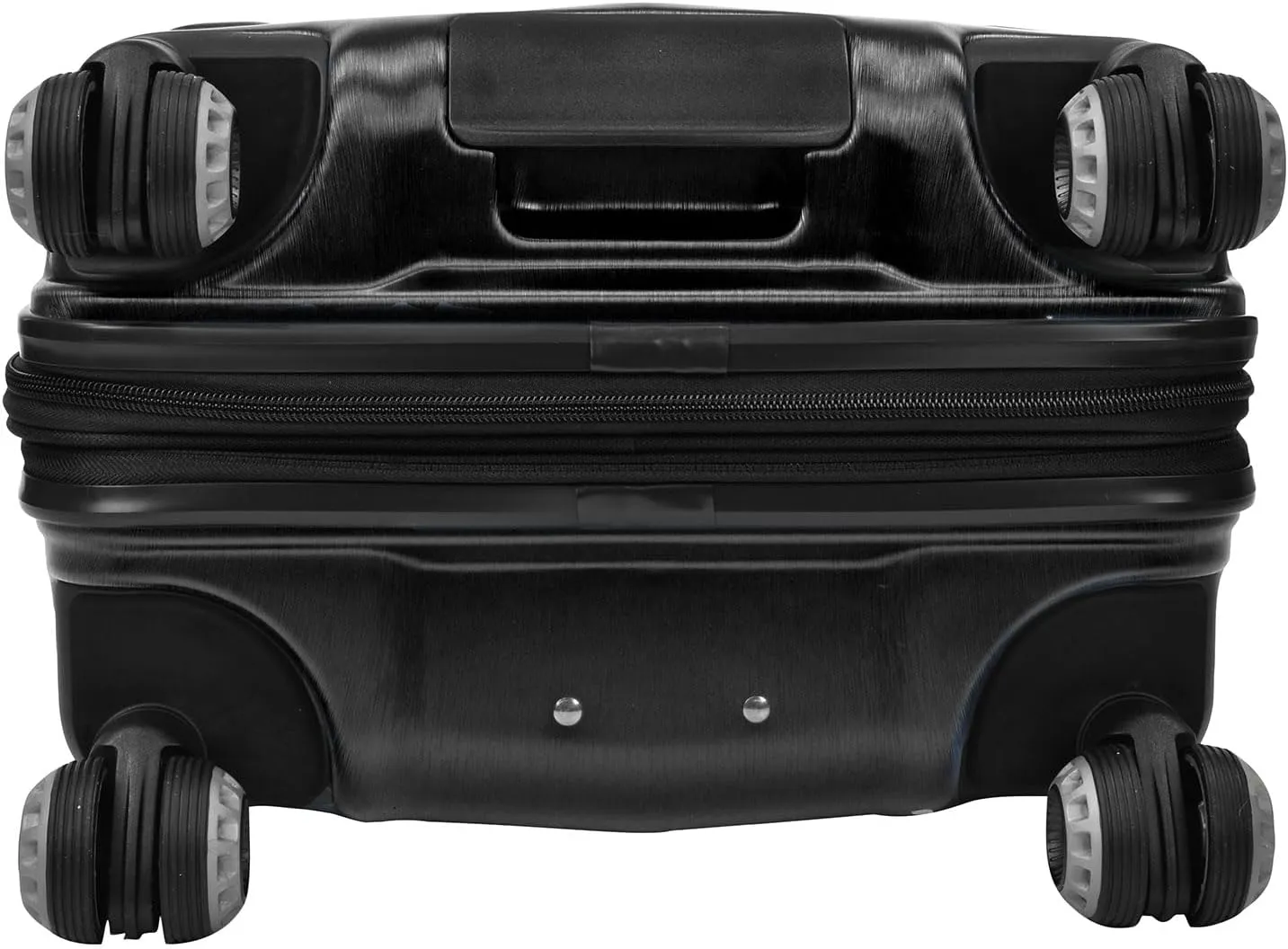 Traveler's Choice Silverwood II Hardside Expandable Spinner Luggage, Black-Out of Stock, 21" Carry-On