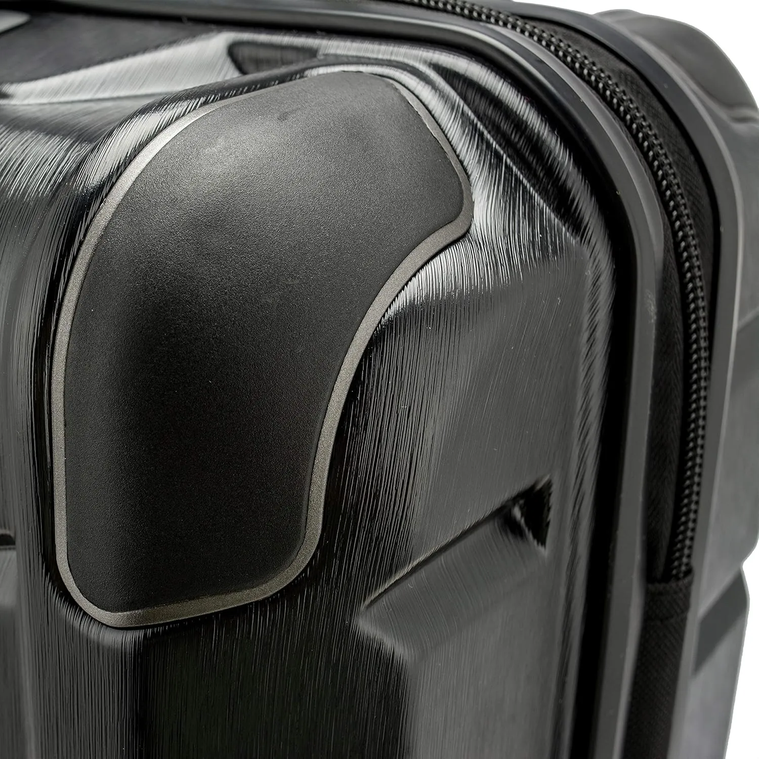 Traveler's Choice Silverwood II Hardside Expandable Spinner Luggage, Black-Out of Stock, 21" Carry-On
