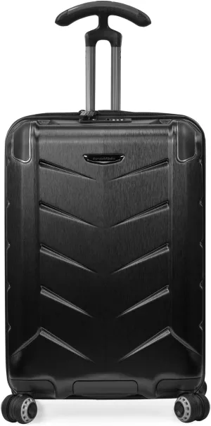 Traveler's Choice Silverwood II Hardside Expandable Spinner Luggage, Black-Out of Stock, 21" Carry-On