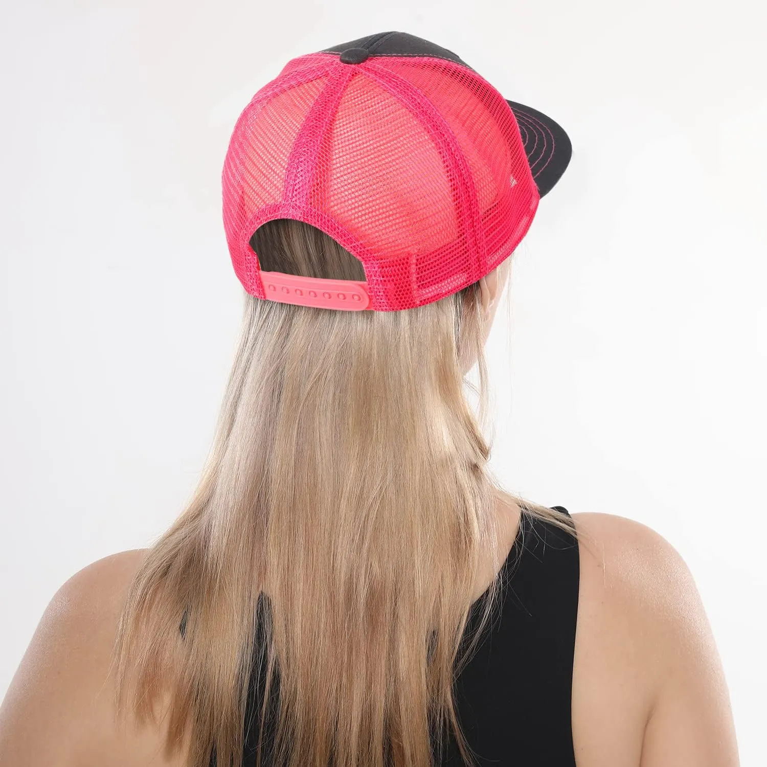 Unisex Trucker Hats Blank Mesh Snapback Hats Sport Plain Baseball Caps Adjustable Fitted Hat