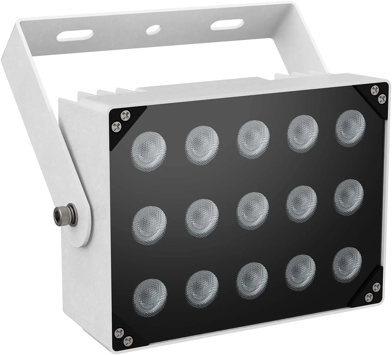 Univivi IR Illuminator 15 LEDs 90 Degree Wide Angle IR Lights for Night Vision IP67 Waterproof 850nm Infrared Light for Security Surveillance Camera Indoor&Outdoor, U15R