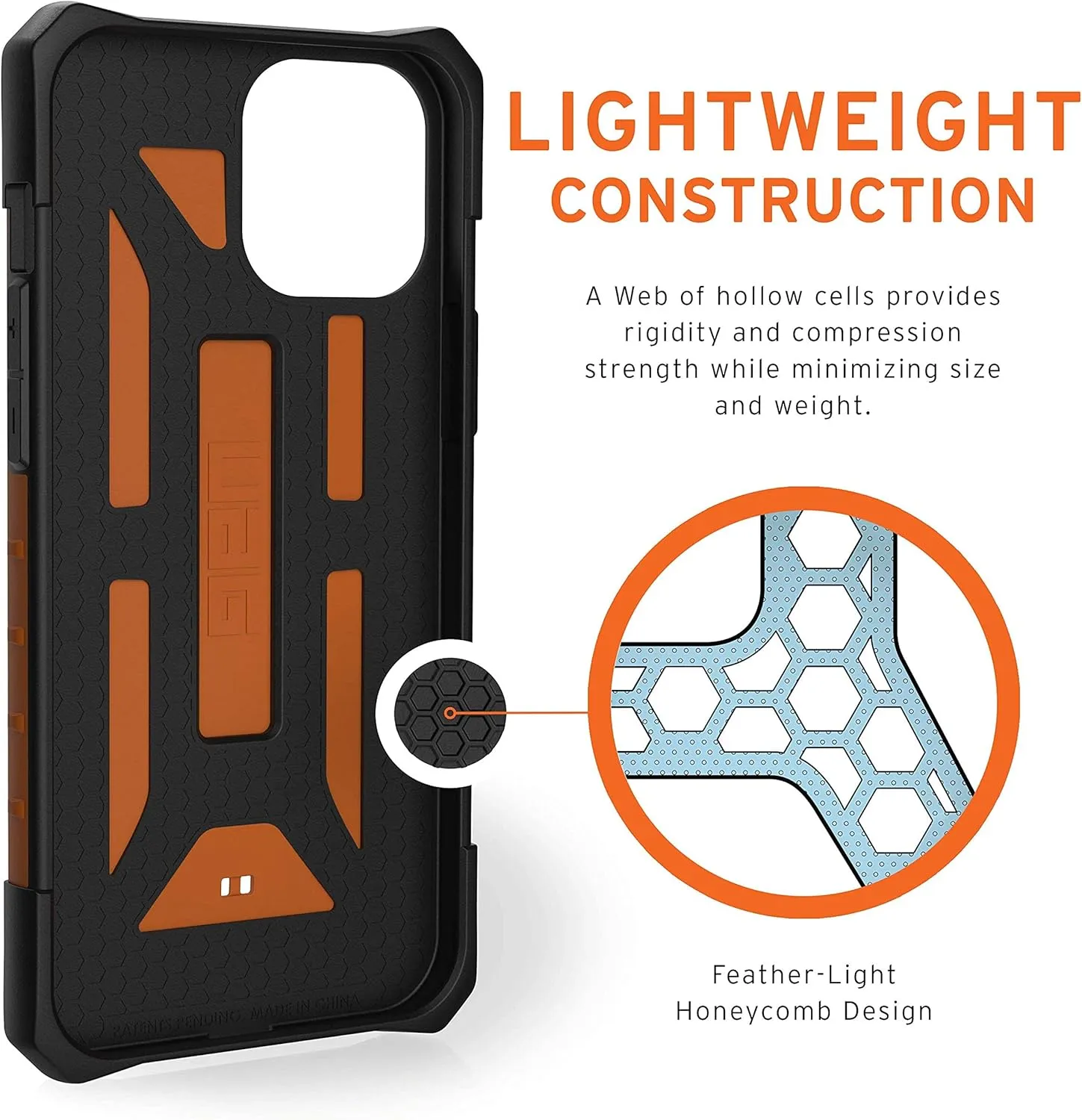 URBAN ARMOR GEAR UAG Designed for iPhone 12 Pro Max 5G [6.7-inch Screen] Rugged Lightweight Slim Shockproof Pathfinder Protective Cover, Orange