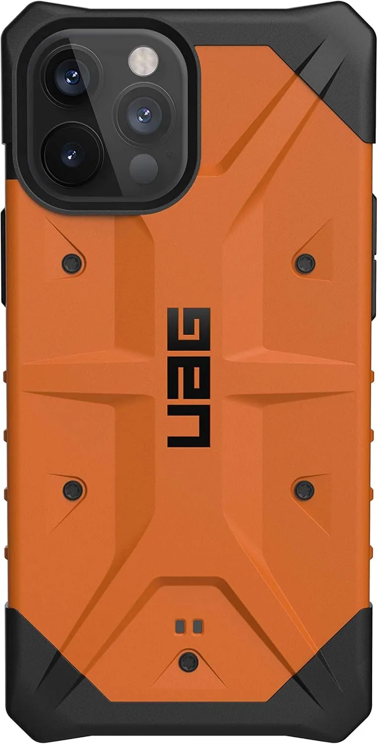 URBAN ARMOR GEAR UAG Designed for iPhone 12 Pro Max 5G [6.7-inch Screen] Rugged Lightweight Slim Shockproof Pathfinder Protective Cover, Orange