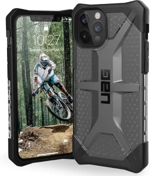 URBAN ARMOR GEAR UAG Designed for iPhone 12 Pro Max 5G [6.7-inch Screen] Rugged Lightweight Slim Shockproof Transparent Plasma Protective Cover, Ice