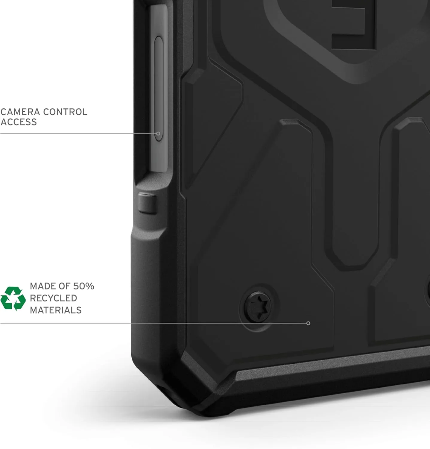 URBAN ARMOR GEAR UAG Designed for iPhone 16 Case 6.1" Pathfinder - Compatible with MagSafe Charging Rugged Shockproof Anti-Slip Military Grade Protective Cover, Black