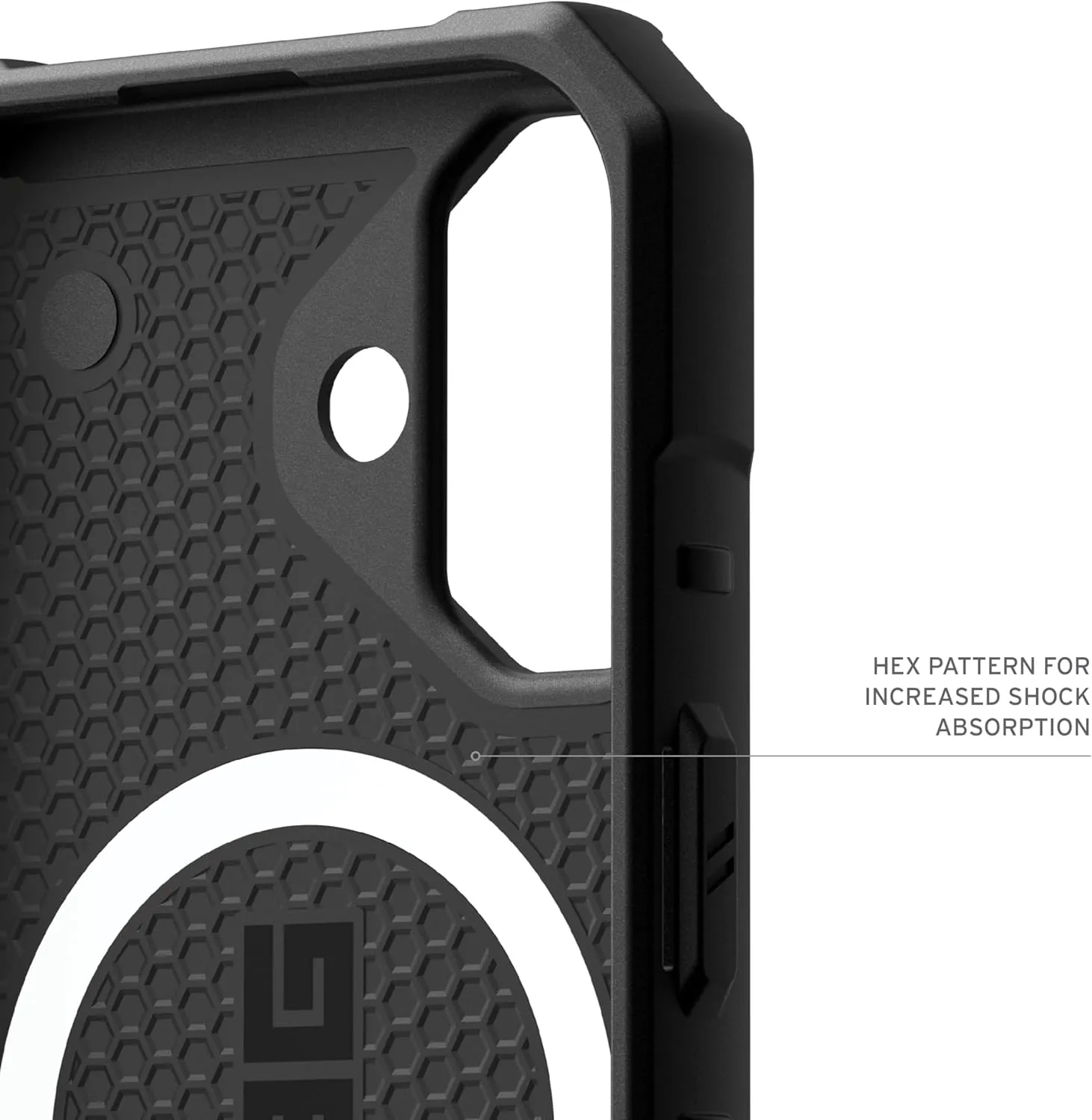 URBAN ARMOR GEAR UAG Designed for iPhone 16 Case 6.1" Pathfinder - Compatible with MagSafe Charging Rugged Shockproof Anti-Slip Military Grade Protective Cover, Black