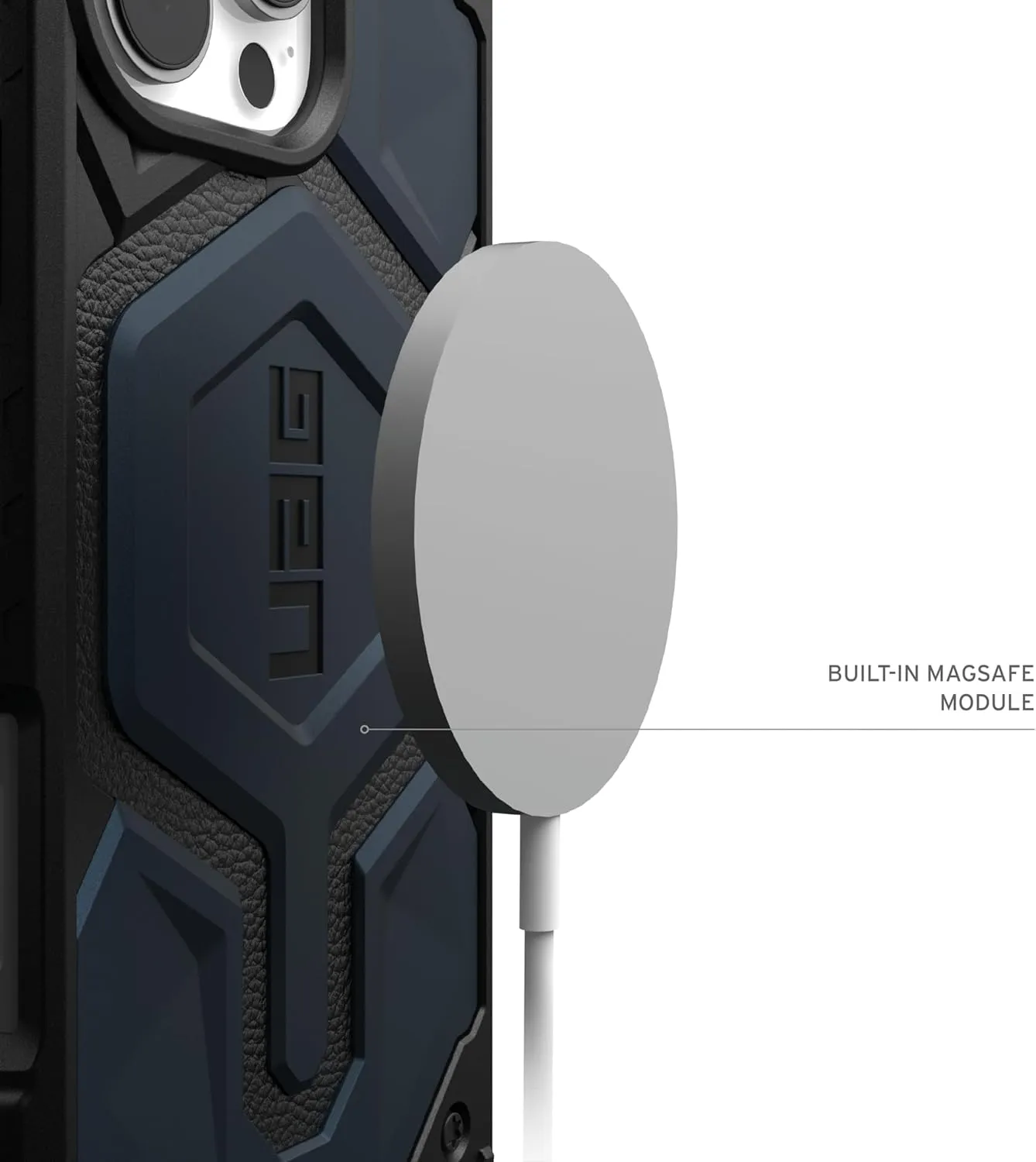 URBAN ARMOR GEAR UAG Designed for iPhone 16 Pro Case 6.3" Monarch Pro - Compatible with MagSafe Charging Rugged Heavy Duty Shockproof Anti-Slip Military Grade Protective Cover, Mallard