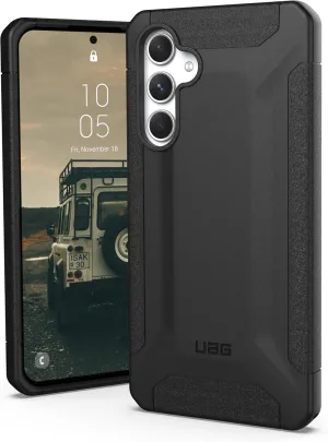 URBAN ARMOR GEAR UAG Designed for Samsung Galaxy A54 5G Case Scout Black, Premium Rugged Shockproof Military Grade Drop Proof Protective Cover