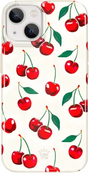 VELVET CAVIAR for iPhone 13 Mini Case Cherry - Compatible with MagSafe [10ft Drop Tested]