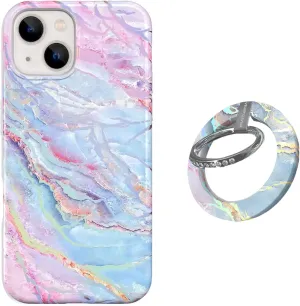 VELVET CAVIAR MagSafe Grip   iPhone 13 Case (Bundle - Holographic Moonstone)