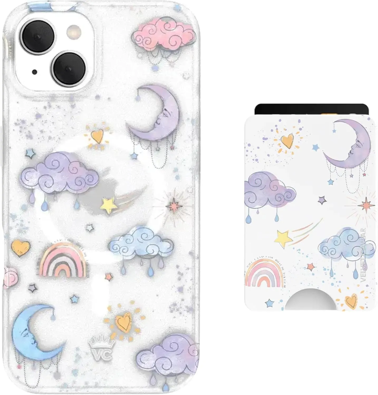 VELVET CAVIAR MagSafe Wallet   iPhone 15 Plus Case (Bundle - Sweet Dreams Frosted)