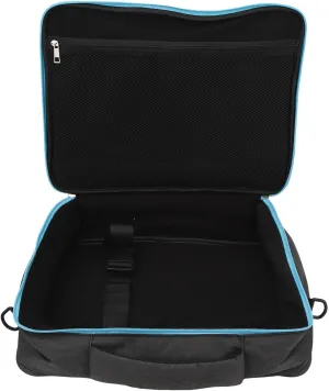 Video Projector Carrying Bag, Projector Storage Case 2 Zipper Back Pull Rod Belt Excellent Convenient for Office