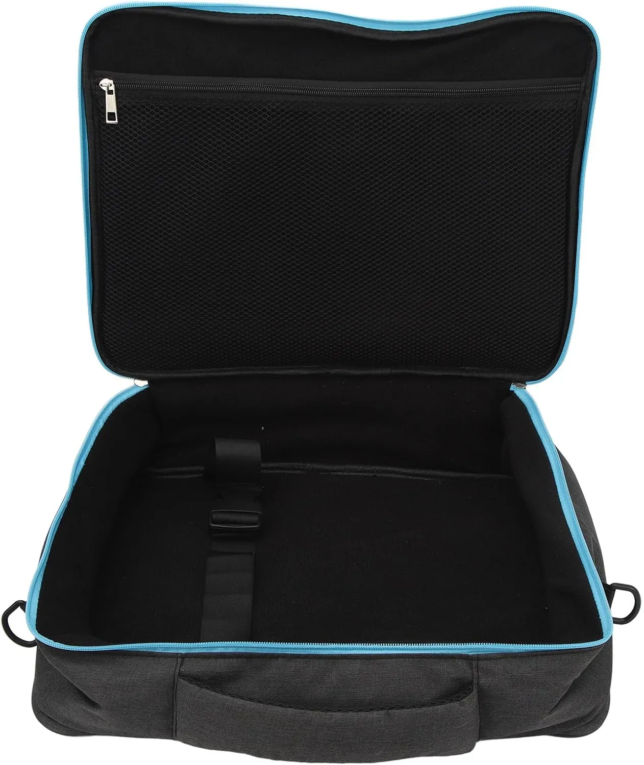Video Projector Carrying Bag, Projector Storage Case 2 Zipper Back Pull Rod Belt Excellent Convenient for Office
