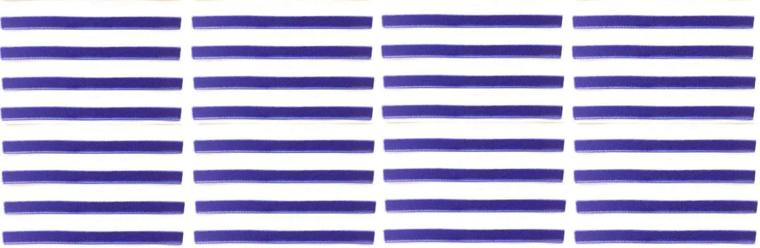 Vinyl Record Cleaning Strips Royal Blue 1/4-inch x 4-inch (32-Pack) VPI Okki Nokki 3M Clean Strip Set for 12-inch LP Record Album / 3M   Velvet = Cleaner LPs & Albums