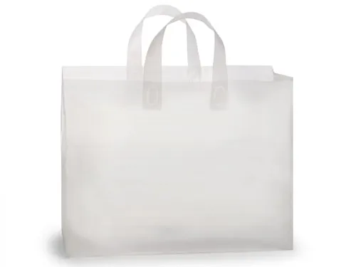 VOGUE CLEAR Frosted Plastic BagsMINI-PK 3 mil HD 16x6x12" 3 unit, 25 pack per unit.