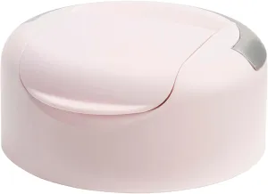W&P Porter Drink Through Lid for Insulated Water Bottles, Leak-Proof, Carrying Handle, BPA Free, Blush