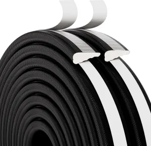 Weather Stripping Door Seal, 196 inch*3 Pack Wedge Window Seal Strip, Soundproofing,Strong Adhesive,Lightproof,Noise-Reduction,Weatherproof Foam Tape Insulation for Sliding Door, Door Frame