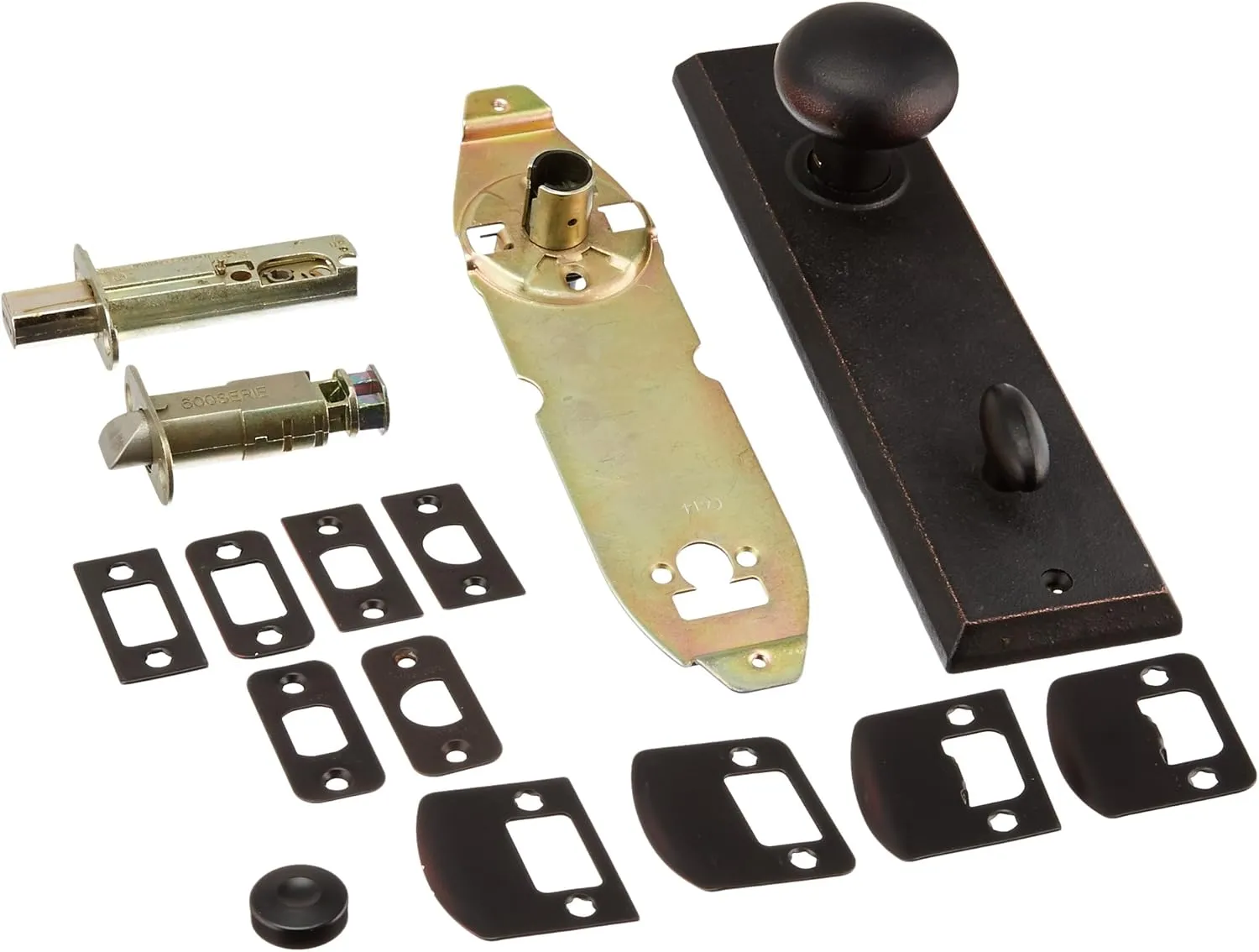 Weslock 07900--F1SL20 Greystone/Rockford Interior Entry Handle, Oil-Rubbed Bronze