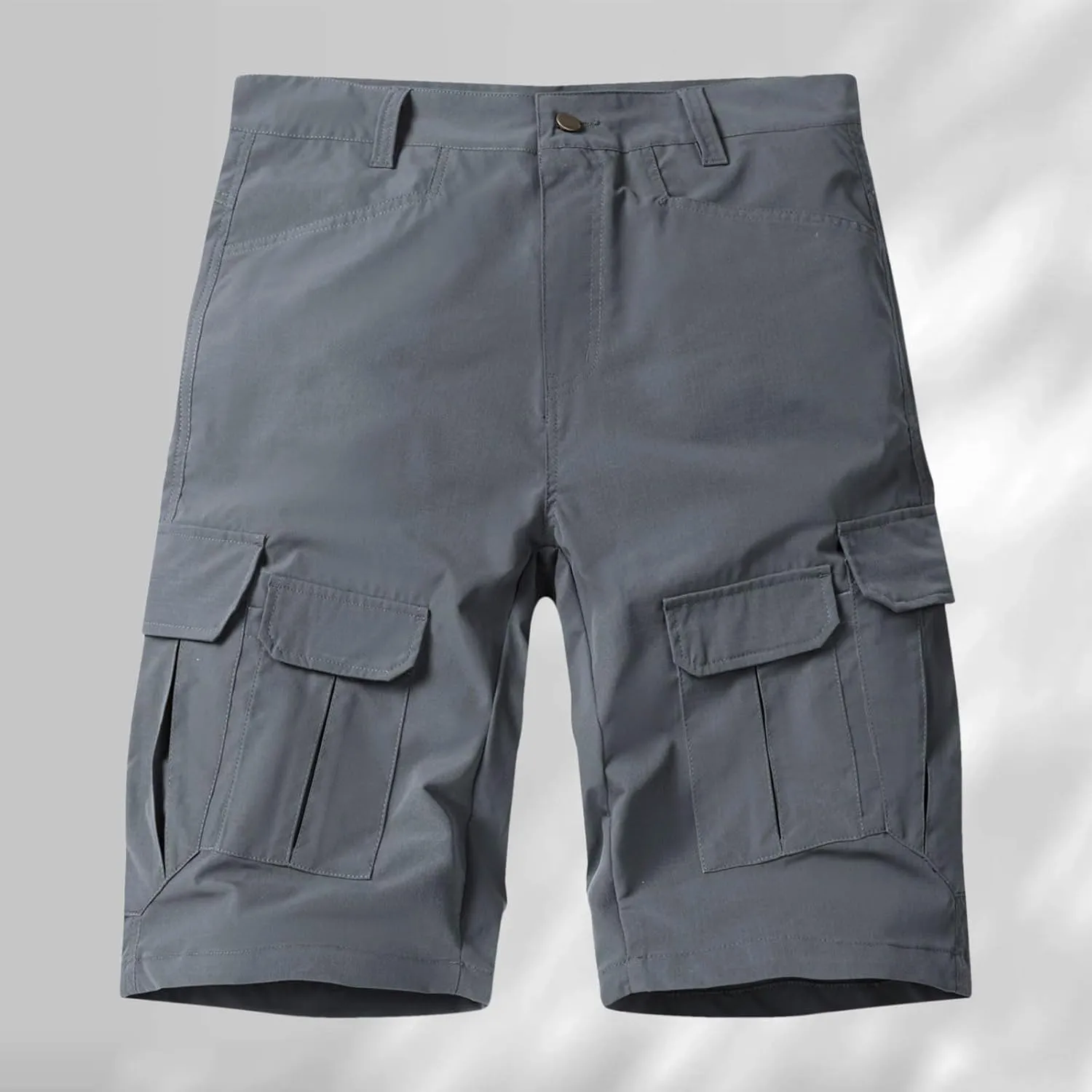 Wide Leg Shorts for Men Chain Summer Belted Fancy Shorts Soft Bike for Men Dressy Clothing Cropped Drop Crotch