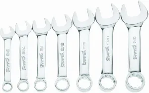 Williams JHW11030 7-Piece Stubby Combination Wrench Set