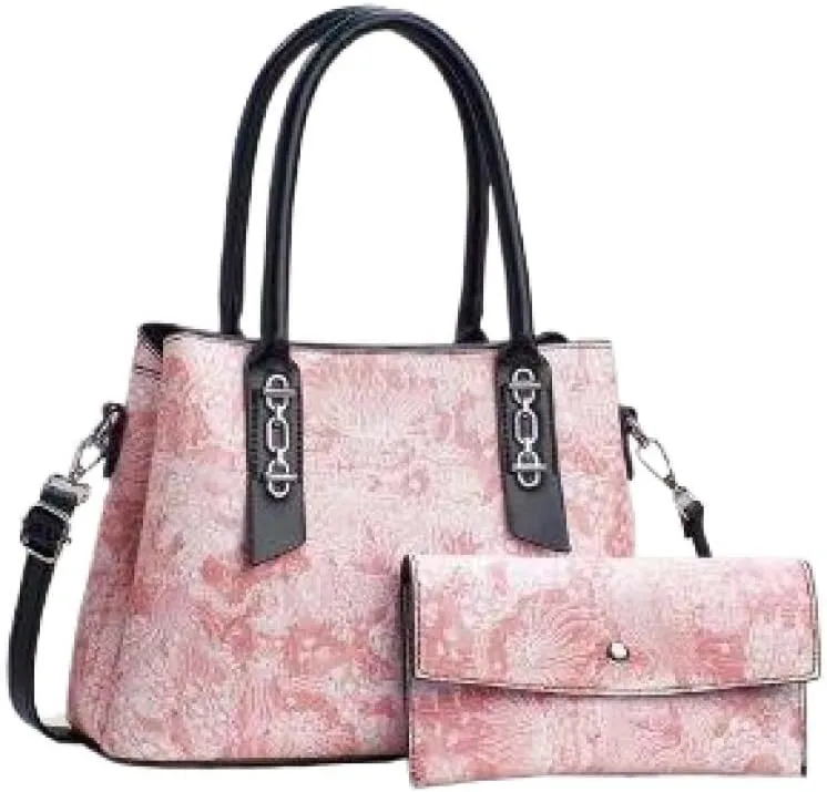 Women Print Tote Bag Cross-Body Bag Leisure Shoulder Bag with Pocket Waist Packs Satchel Messenger Bags Handbag