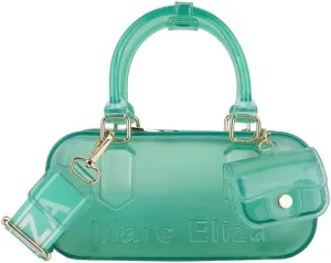 Women PVC Transparent Jelly Handbag, Fashion Colorful Clear Tote Bag for Stadium Events Plastic Waterproof Top Handle Purse