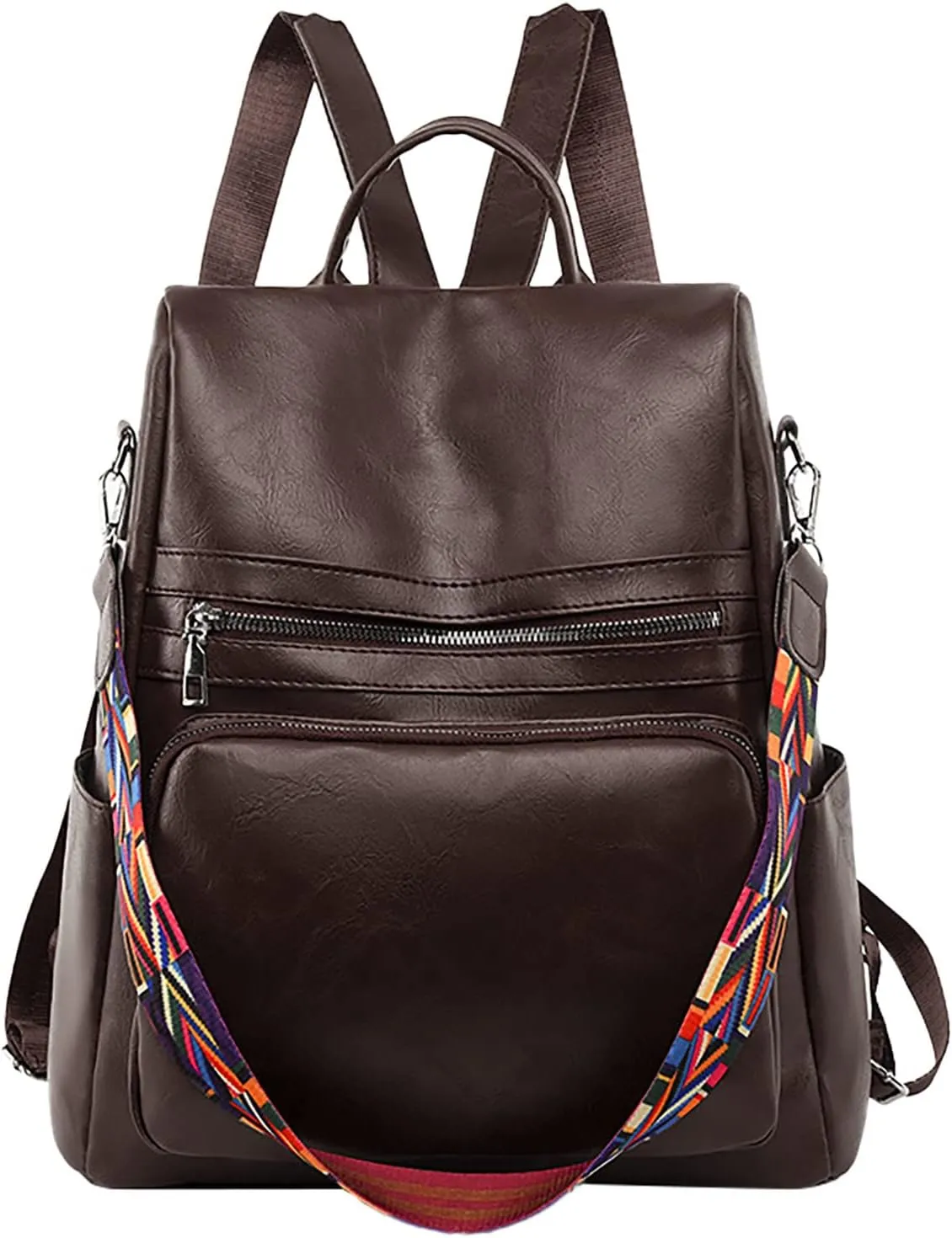 Women's Casual Fashion Backpack Practical Zipper Casual Purpose Tote Backpacks Outdoor Travel Backpack for Girls