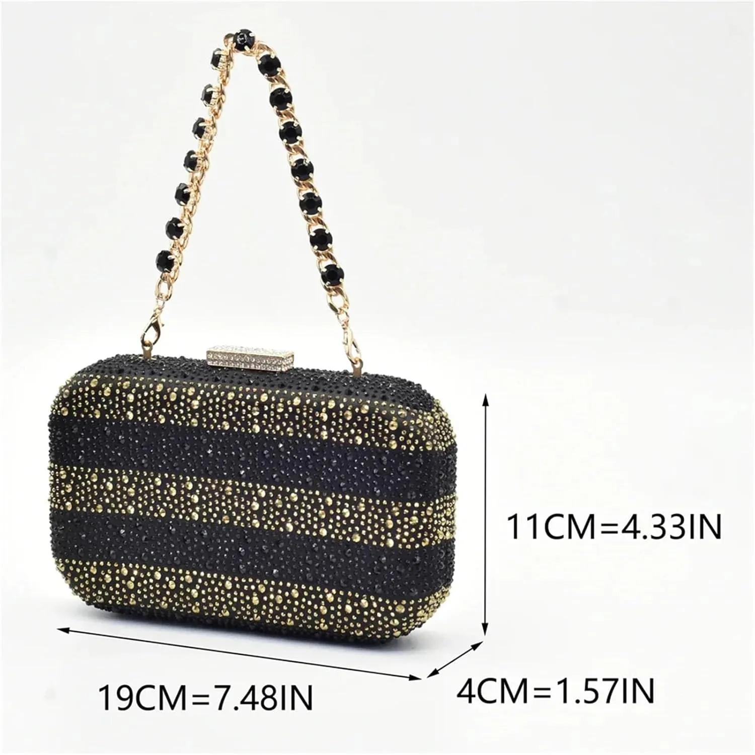 Women's Italian Rhinestone Bridal Set - Luxury Pumps & Matching Evening Bag