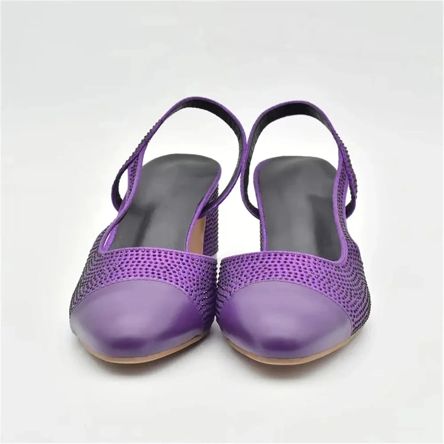 Women's Italian Wedding Shoe & Bag Set - Elegant Rhinestone Party Collection