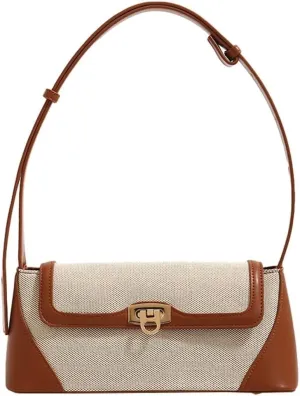 Women’s Y2K Retro Crossbody Shoulder Bag – Small Hobo Tote Armpit Purse with Top Handle Satchel