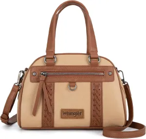 Wrangler Crossbody Bags Satchel Handbags for Women Top Handle Purse