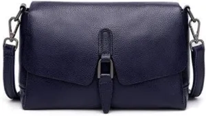 YAQUNICER Women Synthetic PU Cowhide Bag Shoulder Diagonal Fashionable Versatile Large-capacity Soft Leather Purse Handbags