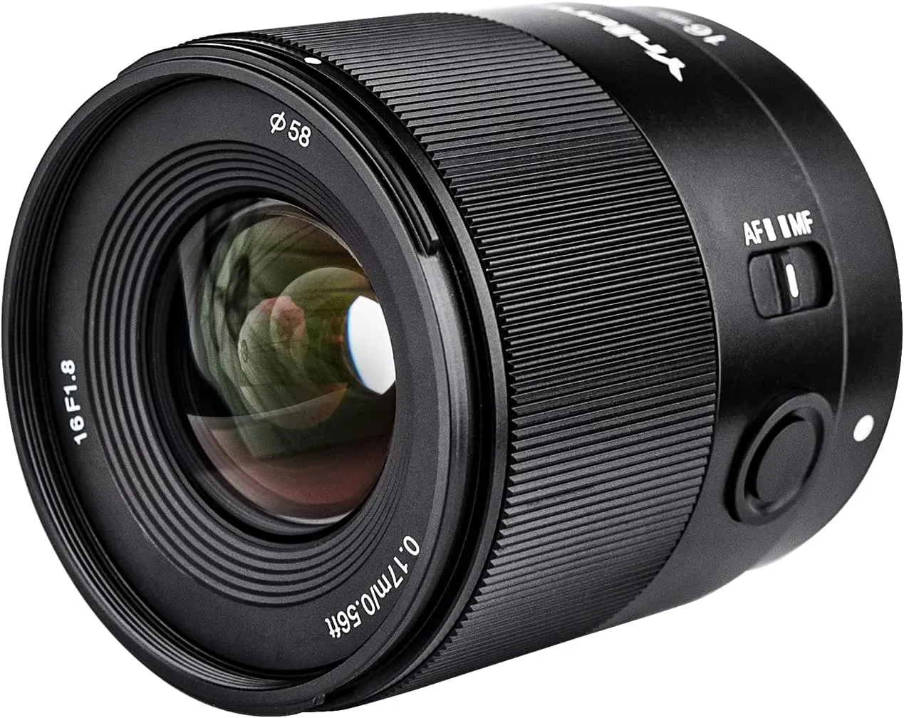 Yongnuo YN16MM F1.8S Lens for Sony E-Mount, 16mm Wide Angle Prime Lens, F1.8 Large Aperture APS-C Frame Auto Focus Lens
